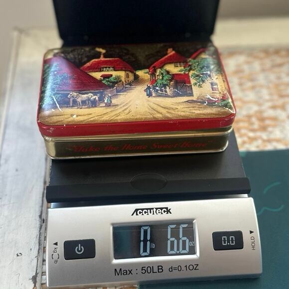 Vintage Blue Bird Toffee Tin Henry Vincent Ltd. Hunnington - Picture 9 of 10